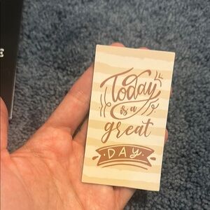 Inspirational Beige and Brown magnet